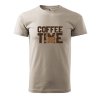 Pánské tričko s potiskem Coffee time