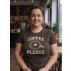 Dámské tričko Coffee please