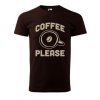 Pánské tričko s potiskem Coffee please