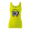 Dámské tílko s potiskem Walkman (Velikost 2XL, Ženy vodácká tílka Apple green)