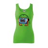 Dámské tílko s potiskem Walkman (Velikost 2XL, Ženy vodácká tílka Apple green)