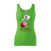 Dámské tílko s potiskem Kočičí sen (Velikost 2XL, Ženy vodácká tílka Apple green)