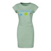Bavlněné letní šaty Denní plán tenis (Velikost XL, Šaty freedom Středně zelená)