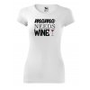 Dámské tričko Mama needs wine