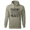 Pánská mikina s potiskem Důchodce kafe (Barva mikiny malfini pánské Ocelově šedá, Velikost pánské mikiny XL)