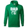 Pánská mikina s potiskem Dad fuel (Barva mikiny malfini pánské Ocelově šedá, Velikost pánské mikiny XL)