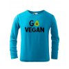 Dětské triko Go vegan