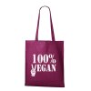 taška 100 vegan fuchsia red