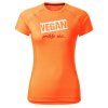 3786 5 damske funkcni tricko s potiskem vegan protoze chci