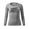 3792 10 damske triko s potiskem vegan protoze chci