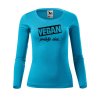 3792 11 damske triko s potiskem vegan protoze chci