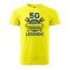 5790 3 panske tricko s potiskem 50 let legenda