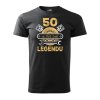 5790 8 panske tricko s potiskem 50 let legenda