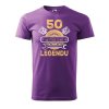 5790 10 panske tricko s potiskem 50 let legenda