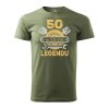 5790 12 panske tricko s potiskem 50 let legenda