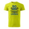 5790 17 panske tricko s potiskem 50 let legenda