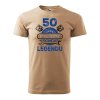 5790 21 panske tricko s potiskem 50 let legenda