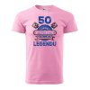 5790 23 panske tricko s potiskem 50 let legenda