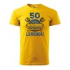 5790 28 panske tricko s potiskem 50 let legenda