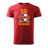 6603 6 panske tricko s potiskem 50 let legenda fotbal