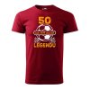 6603 19 panske tricko s potiskem 50 let legenda fotbal