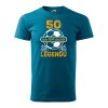 6603 22 panske tricko s potiskem 50 let legenda fotbal