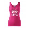 Dámské tílko Grand Mama loves COFFEE