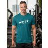 Dobrý triko pánské tričko evoluce fitness