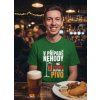 Pánské tričko v případě nehody pivo