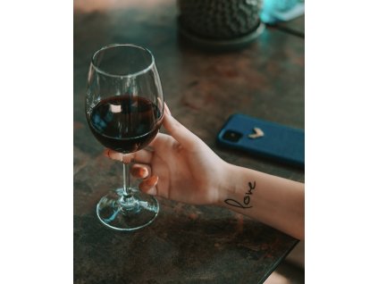 Love (4ks v balení) Dočasné tetovanie