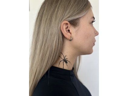 Pavúk Spider Dočasné tetovanie (3)