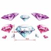 Diamant – Farebné (10 ks v balení) Dočasné tetovanie 3