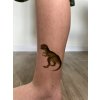 Dinosaurus T rex Detské Pre deti Dočasné tetovanie