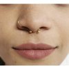 Magnetický piercing septum do nosa zlatý Dočasné tetovanie