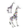 Žirafa Detské Pre deti Farebné dočasné tetovanie