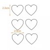 Srdce 6ks v cene Dočasné tetovanie 1