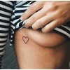Srdce 6ks v cene Dočasné tetovanie