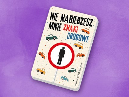 Gra, która nie tylko bawi, ale też uczy dziecko znaków drogowych.