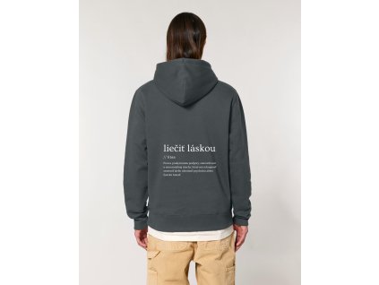 Unisex mikina Fráza - anthracite