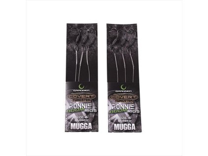 Gardner Návazec Ronnie Boom Rig 3 ks/bal. s protihrotem (Varianta vel. č.4)