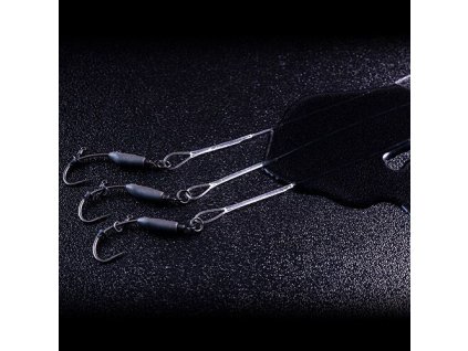 Gardner Návazec Ronnie Boom Rig 3 ks/bal. bez protihrotu (Varianta vel. č.4)