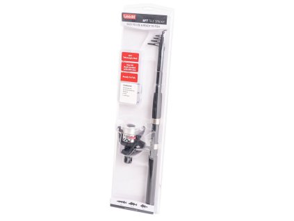 Leeda Prut s navijákem Leeda 8ft (2,4m) Telescopic Spin Fishing Kit