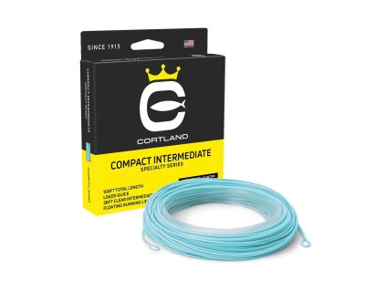 Cortland muškařská šnůra Specialty Compact Intermediate Clear/Light Blue (Varianta 6/7WT 100ft)