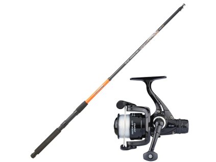 Sert SERT prut Instinct Melody Telespin 1,80 m, 5-díl, (5/20 g)+naviják Meka Efi 201 RD