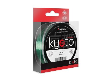Monofil Delphin KYOTO / zelený (Velikost Delphin KYOTO zelený 0,117mm 1,3kg 200m)