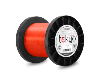 Monofil Delphin TOKYO oranžový (Velikost Monofil Delphin TOKYO oranžový 0,261mm 5,4kg 7200m)