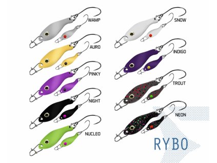 Plandavka Delphin RYBO (Velikost Plandavka Delphin RYBO 0.5g WAMP Hook #8)