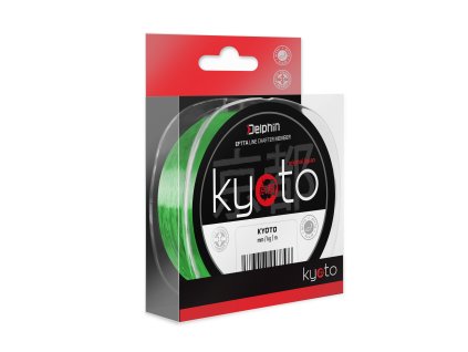 Monofil Delphin KYOTO / fluo zelený (Velikost Monofil Delphin KYOTO / fluo zelený 0,165mm 2,5kg 200m)