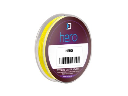 Delphin HERO 8 / fluo žlutá (Velikost Delphin HERO 8 / fluo žlutá 0,12mm 8,2kg   15m)