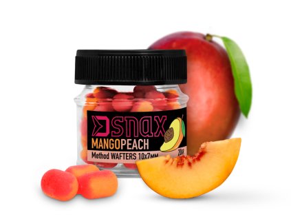 Nástraha D SNAX WAFT / Mango-Broskev (Velikost Nástraha D SNAX WAFT 10x7mm/20g Mango-Broskev)